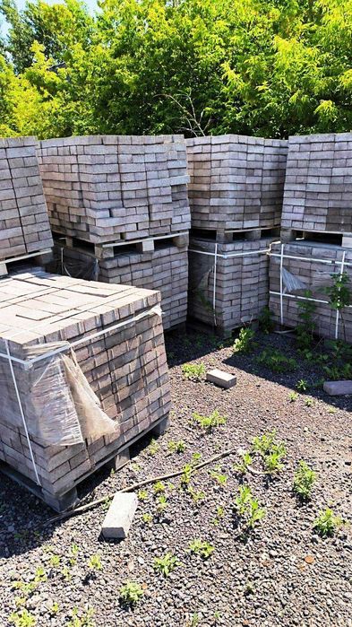 Брусчатка "кирпичик"