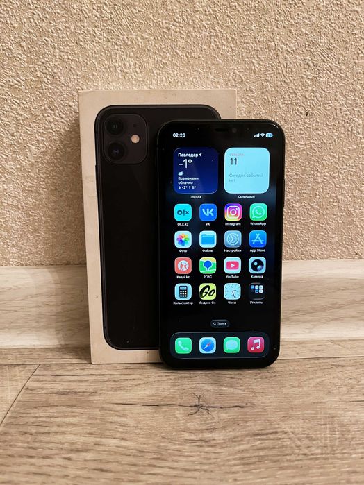 Apple iPhone 11 128GB черный