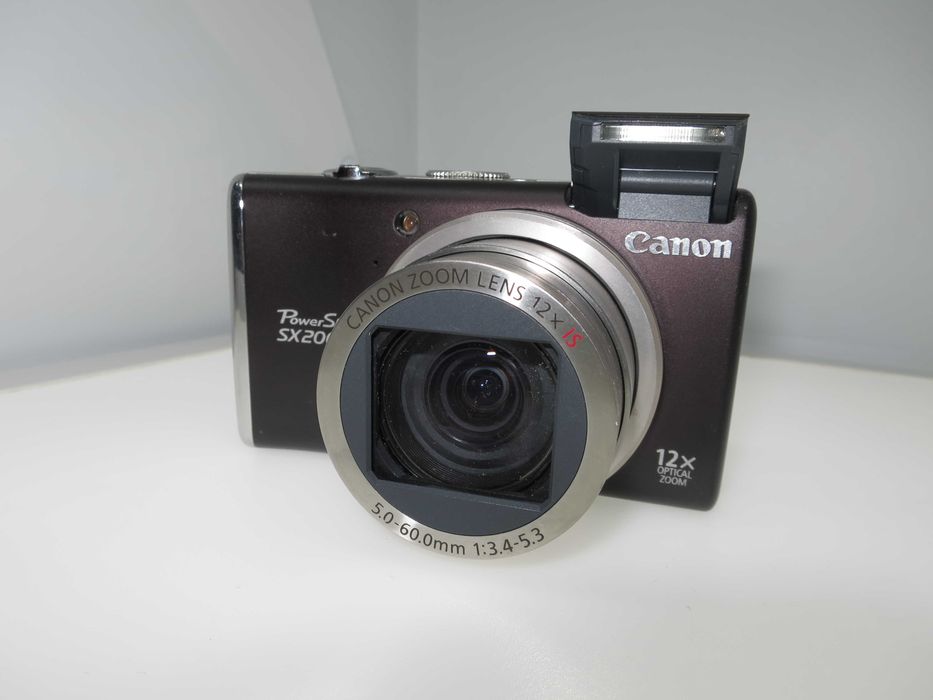 Canon PowerShot SX200 IS компактен цифров фотоапарат ТОП КЛАСИКА