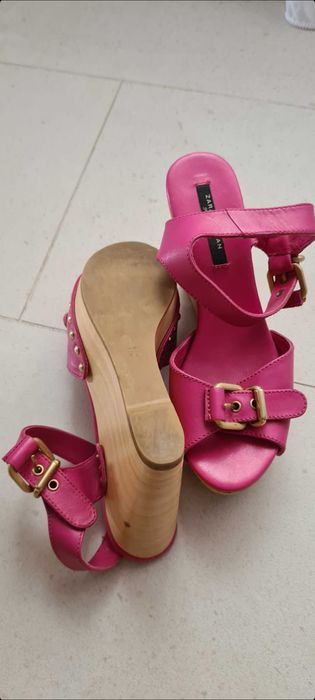 Sandale piele Zara