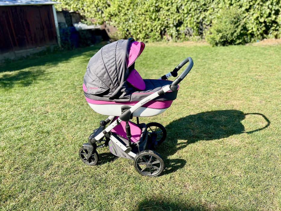 Krausman – Carucior 3 in 1 Poema Pink