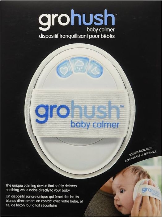 Gro Hush - машинка за бял шум за бебе + ПОДАРЪК 2 сменяеми калъфа