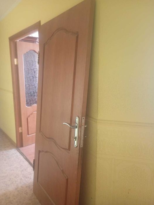 Дверь деревянная с дверной коробкой