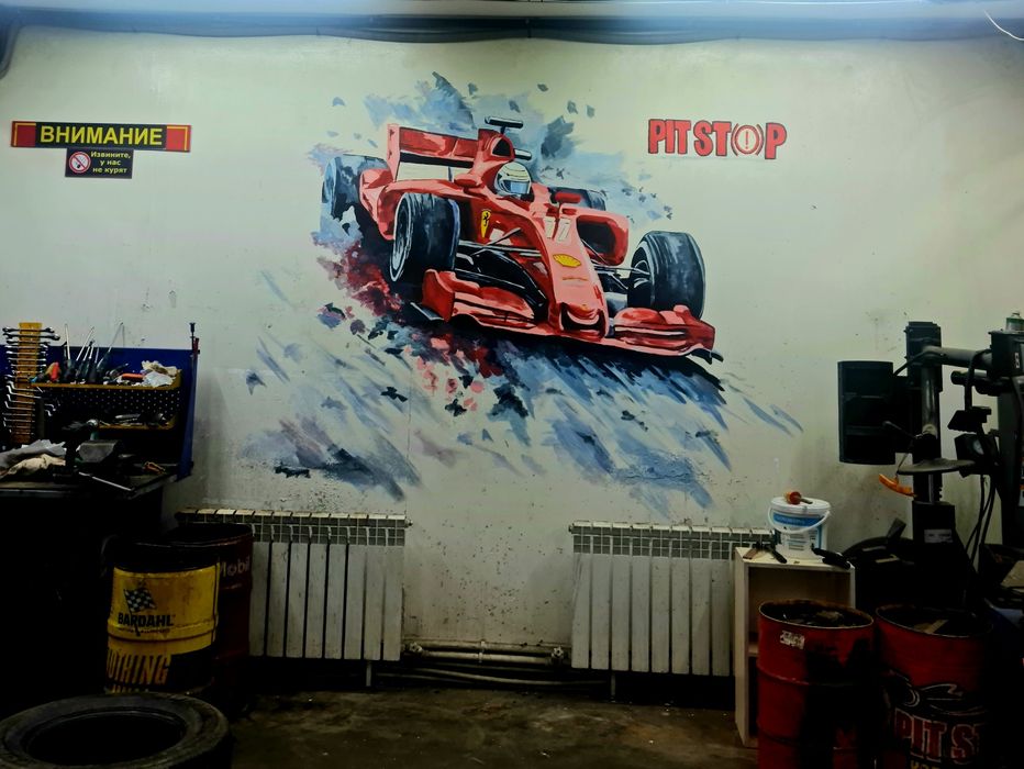 Художники роспись стен