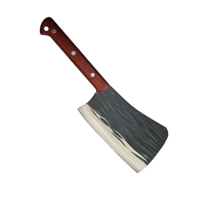 Satar macelar, Full Tang, lama forjata, otel carbon, 1200 g maner lemn