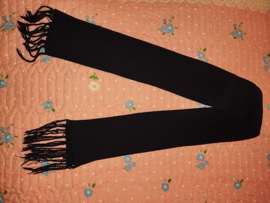 Шарф кашне кук, ок, ва хаки (балчик) ранглар