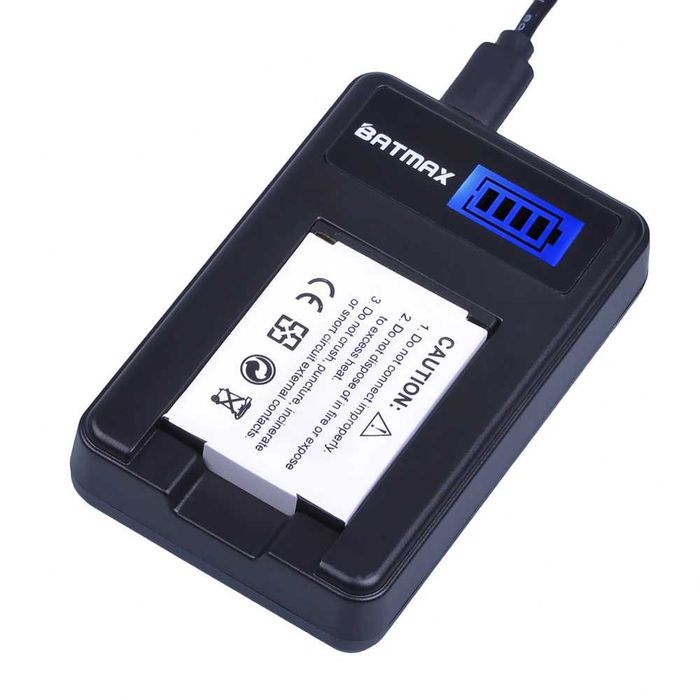 Set 2 acumulatori SLB-10A + incarcator Samsung P800 P1000 PL50 PL51