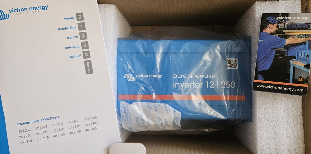 Чисто Нов Инвертор Victron 12v-250w