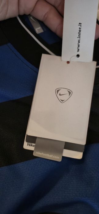 Vând tricou fotbal Nike Inter Cristian Chivu,cu semnătura originală