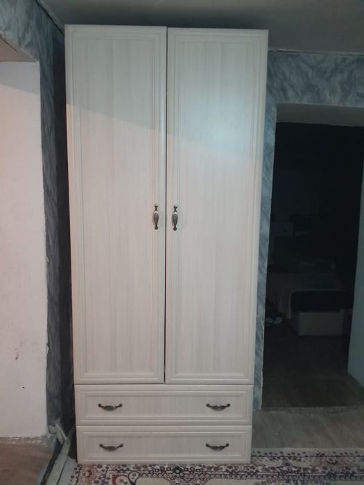 Төсек пен шкаф комплект сатылады