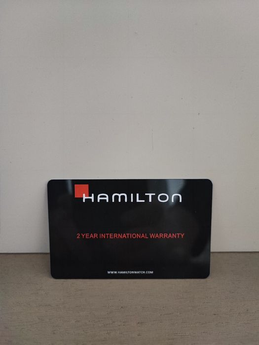 Hamilton card garanție