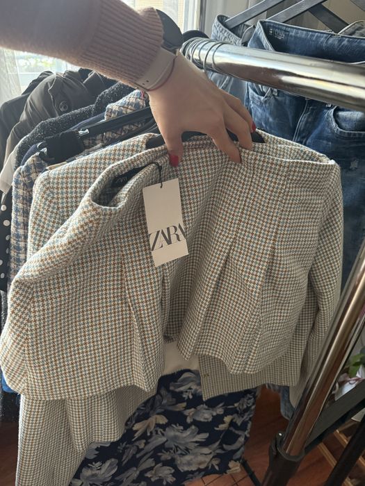 Zara комплект/ пола-панталон и сако