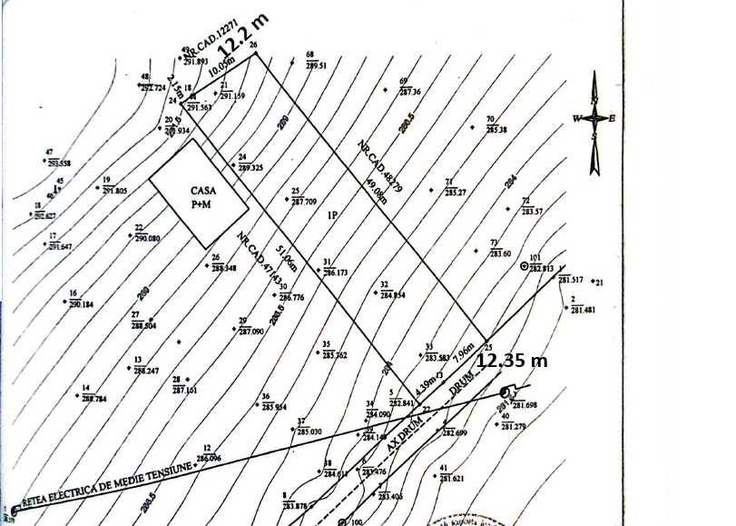 Vand teren intravilan Troianu - Ramnicu Valcea 580m2