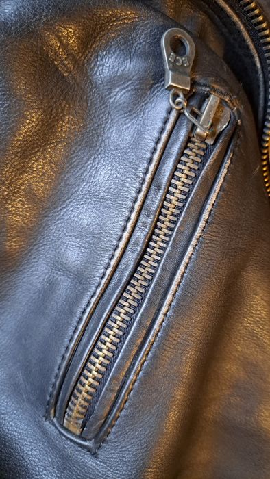 Рокерско  Кожено  Мото  Яке