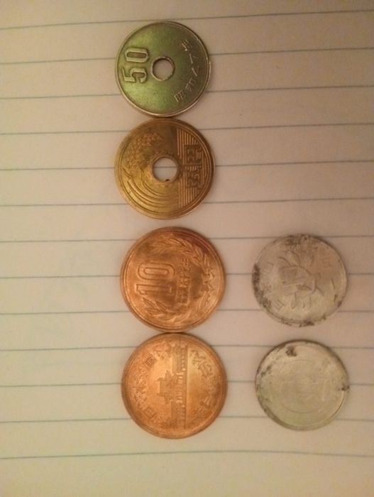 Манеты японски стары