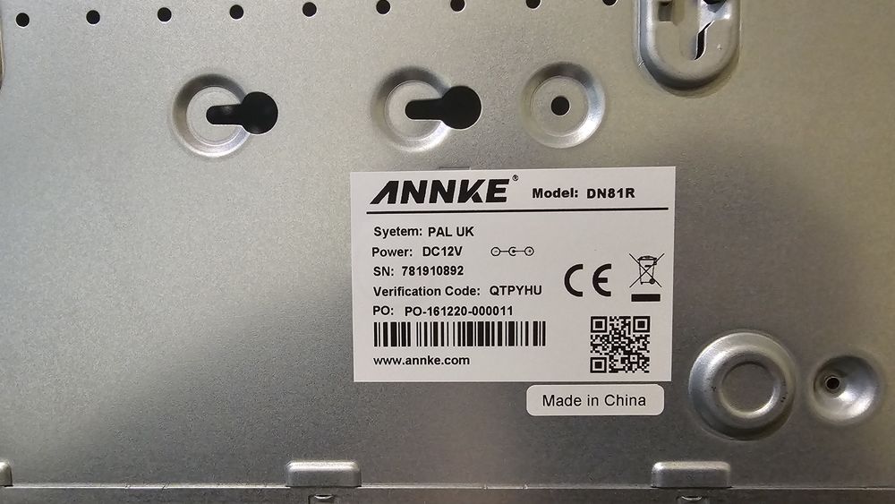 Sistem supraveghere Annke DVR + 2 CAMERE NOI