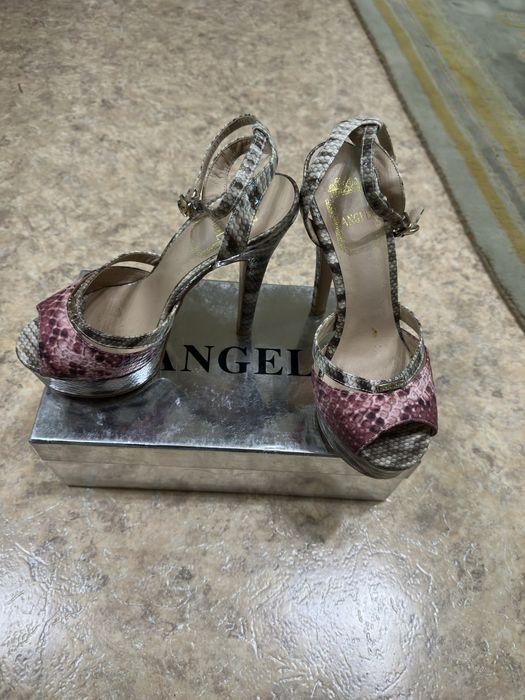 туфли ANGEL крокодилья кожа