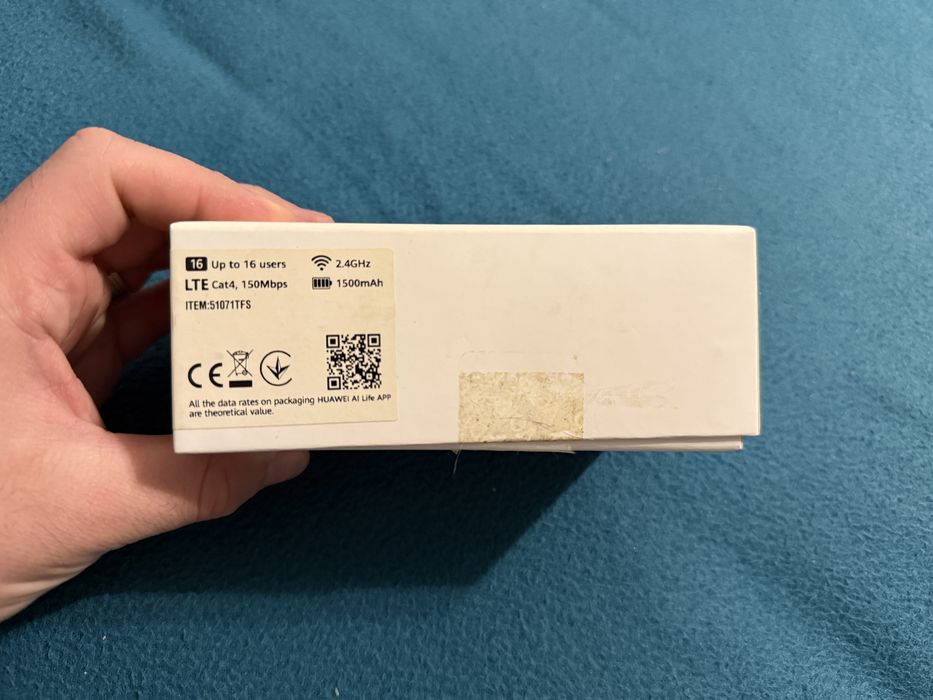 Router Portabil Huawei Mobile WiFi 3s 4G | Wi-Fi Rapid | Sigilat/Nou