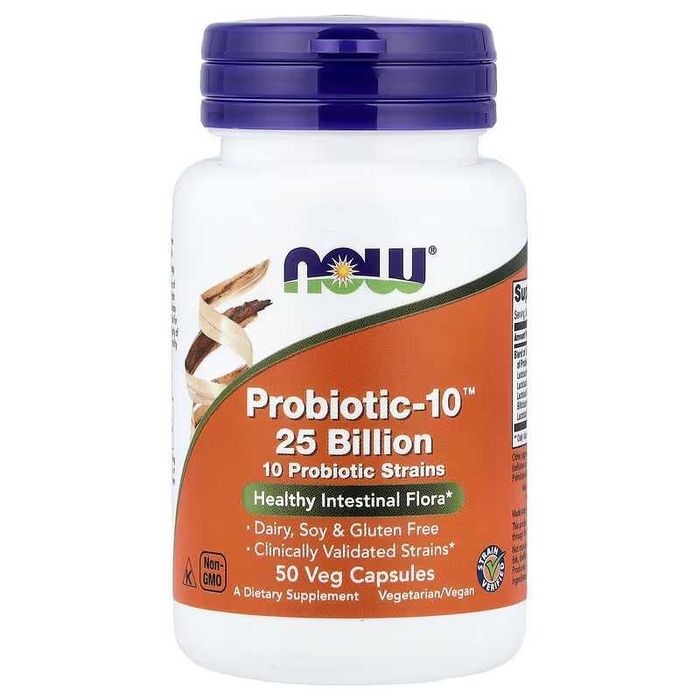 NOW Foods Probiotic-10 Probiotic - 10 пробиотик-10 Probiotik - 10