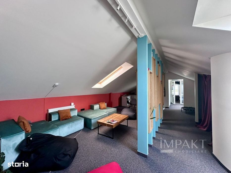 Spatiu office modern cu terase si parcari | 250 mp