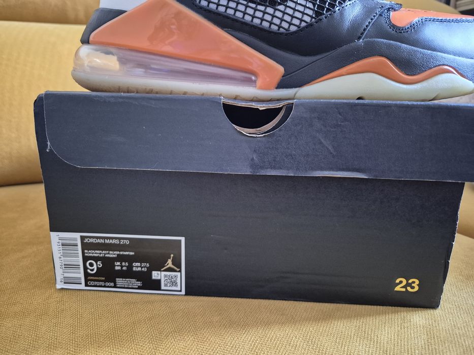 Nike Air Jordan Mars 270, номер 43