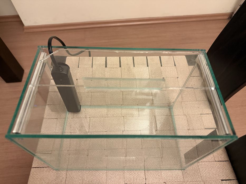 Аквариум за рибки 7л с нагревател