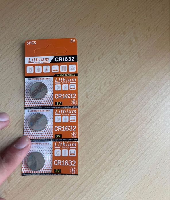 Baterii cr1632 moneda