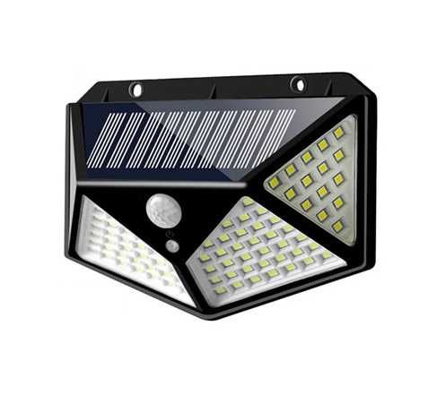 3 броя Соларна лампа 100 led диода със соларен панел