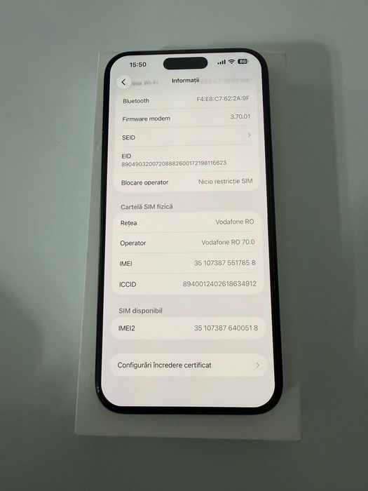 Iphone 15 pro max/90% baterie