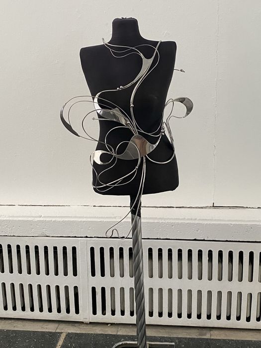 Corset metalic din inox facut manual