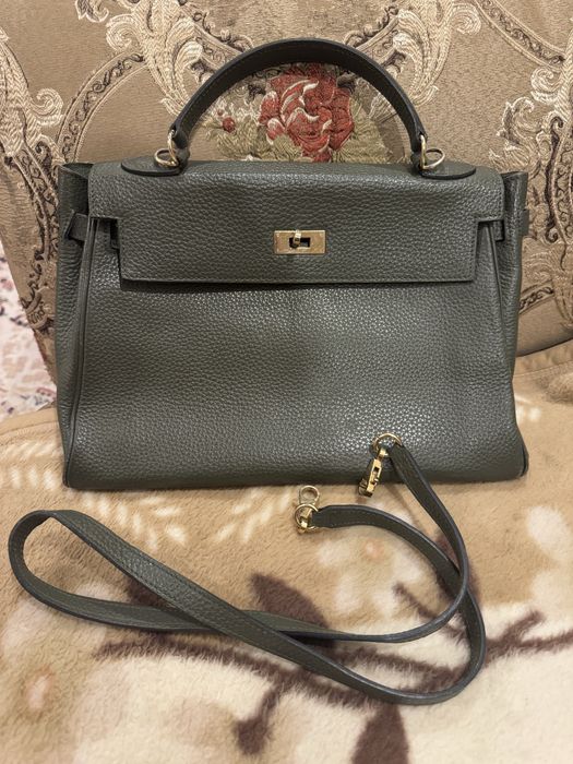 Сумка телячья бу