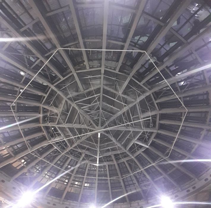 Покраска фасада крыши