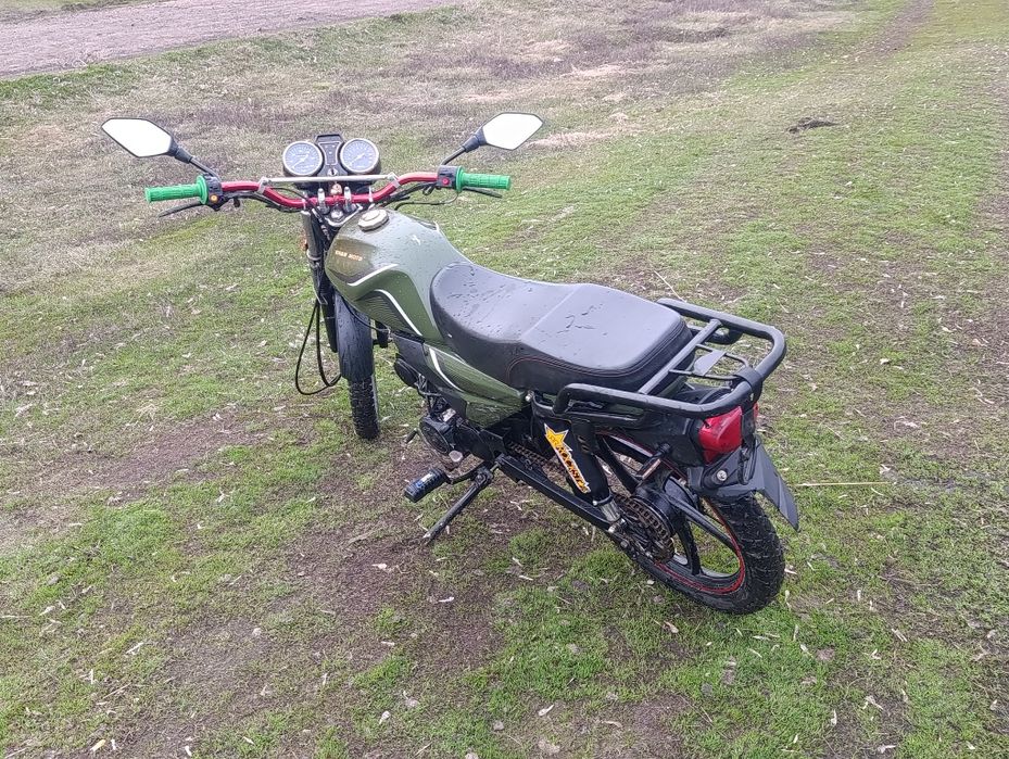 Мотоцикл альфа khan moto