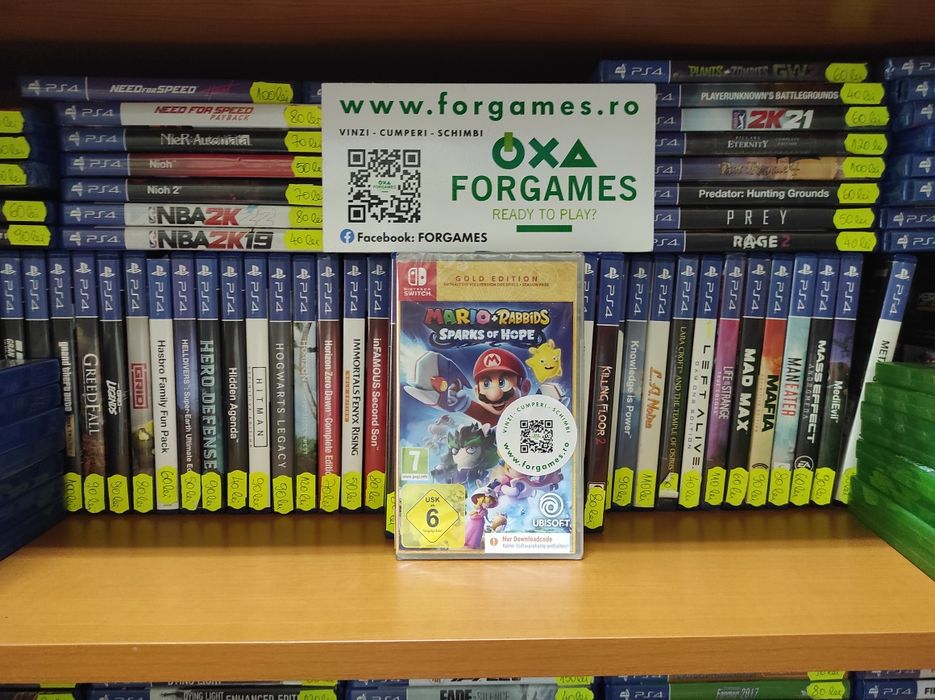 Joc Nintendo Switch Mario+ Rabbids Sparks of Hope Golden Edition