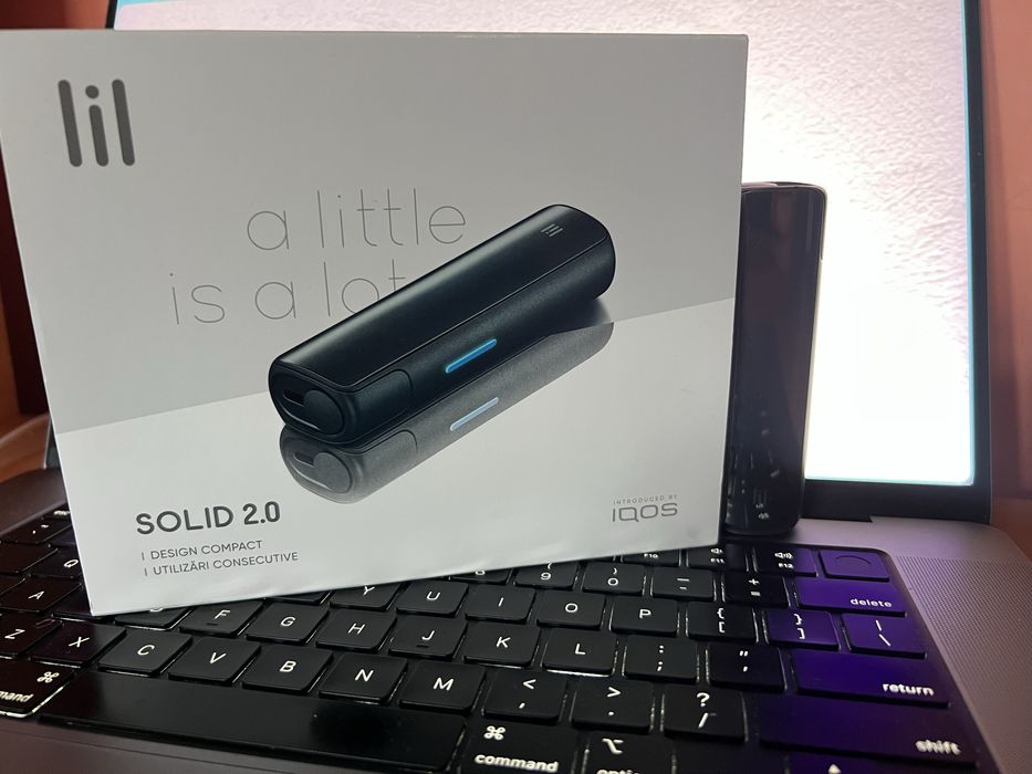 Iqos SOLID 2.0 Impecabil