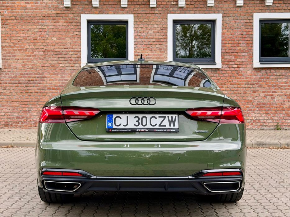 Audi A5 Sportback 3.0TDi, S Line, Mild Hybrid, Faruri Laser, Pachet RS5