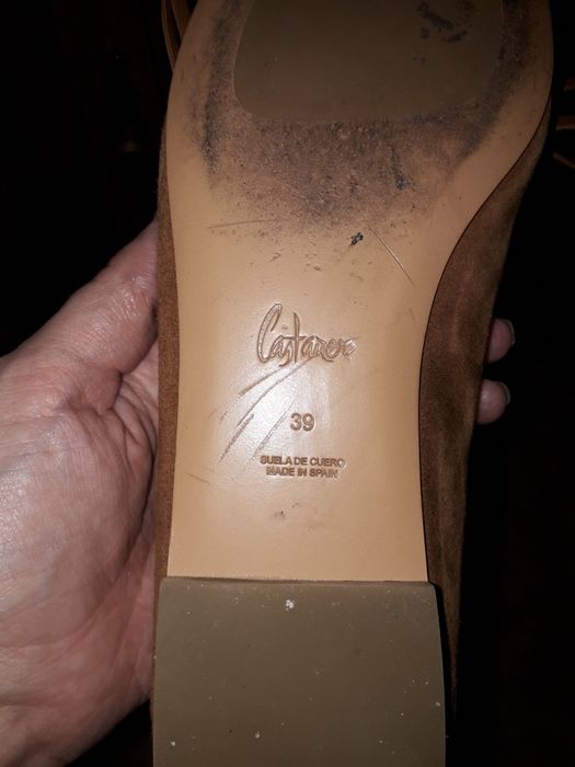 Замшевые туфли Испания 39р