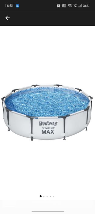 Piscina steel pro max 305 cm