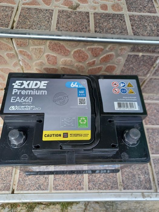 Baterie auto  Exide Premium 64 Ah