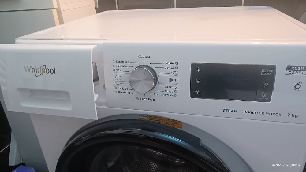 Mașina de spălat rufe Whirlpool 7kg