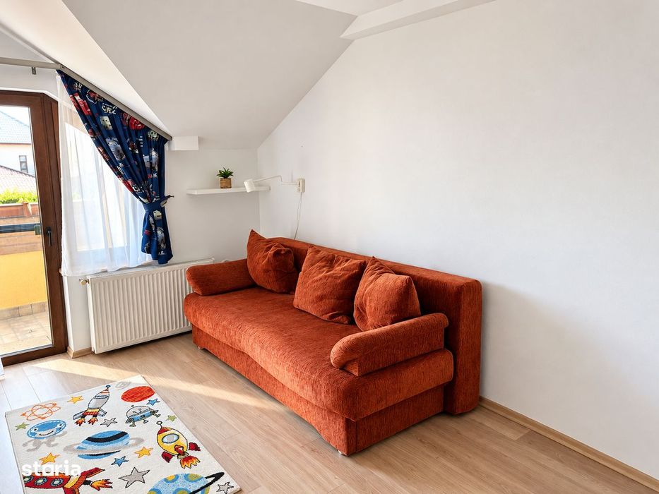 Casă 4 camere de închiriat – cartier Prietenia, curte, terasă, 120 mp