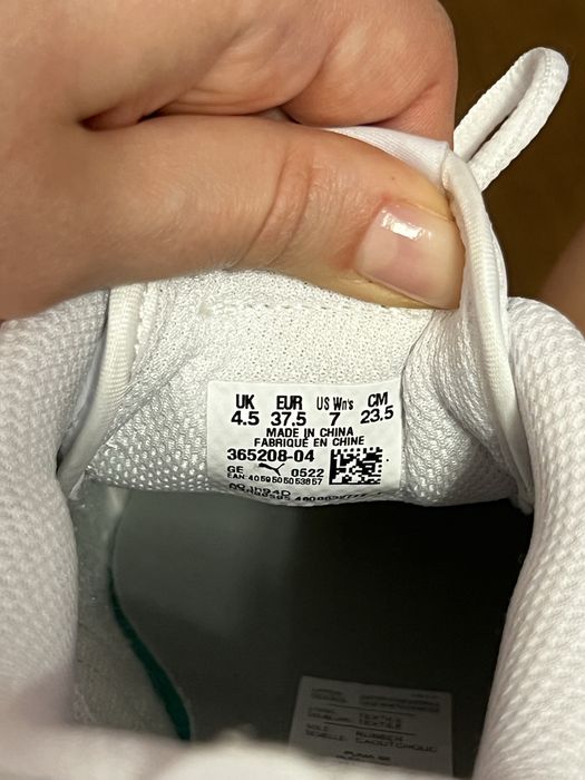 Sneakers Puma albi din piele