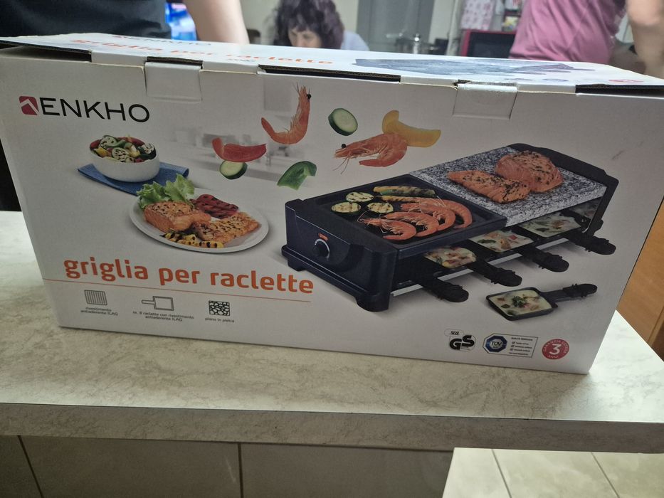Gratar electric grill/raclette Severin