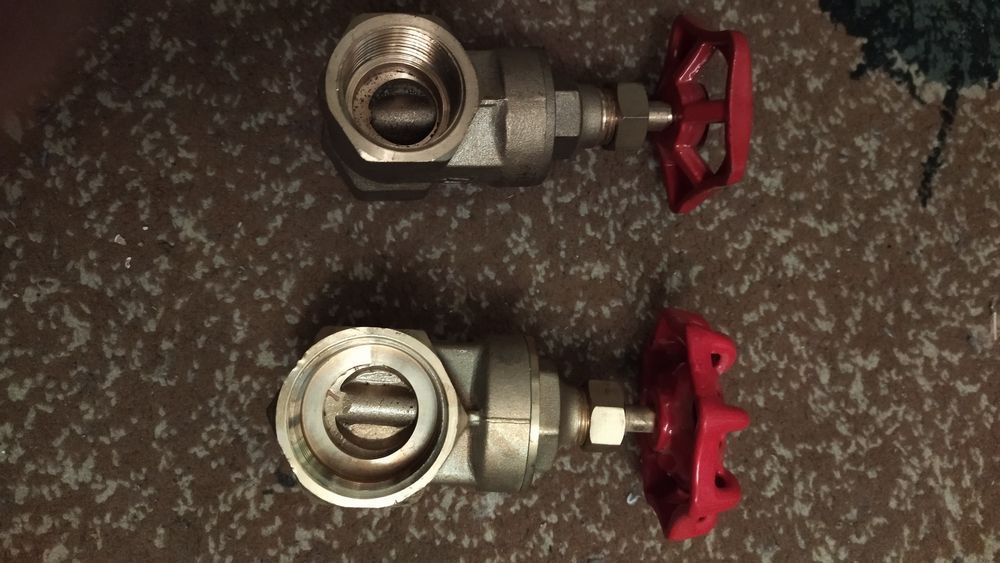 Robinet inox 1" și din bronz 1" și 1 1/4"