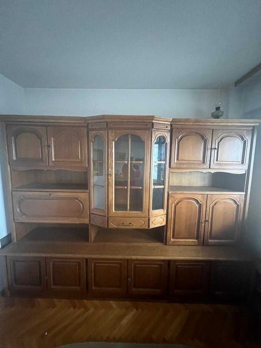 Bibliotecă Amsterdam +comodă TV +măsuță cafea|Lemn masiv