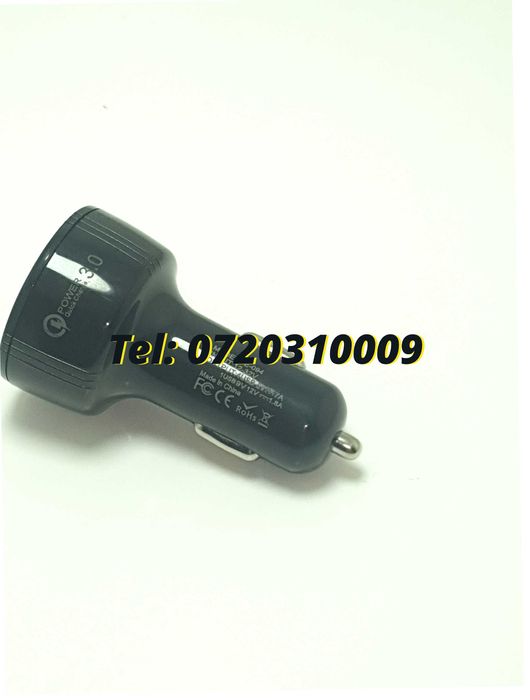 Superfastcharge Incarcator Auto Cu Patru Porturi Usb Partycharge