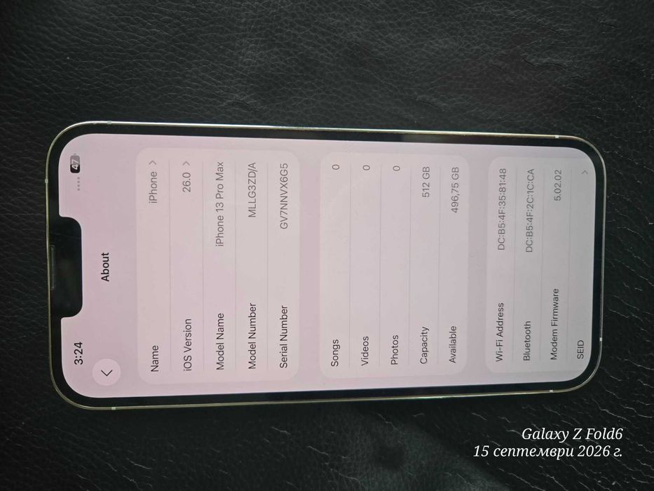 iPhone 13 Pro Max 512 gb/