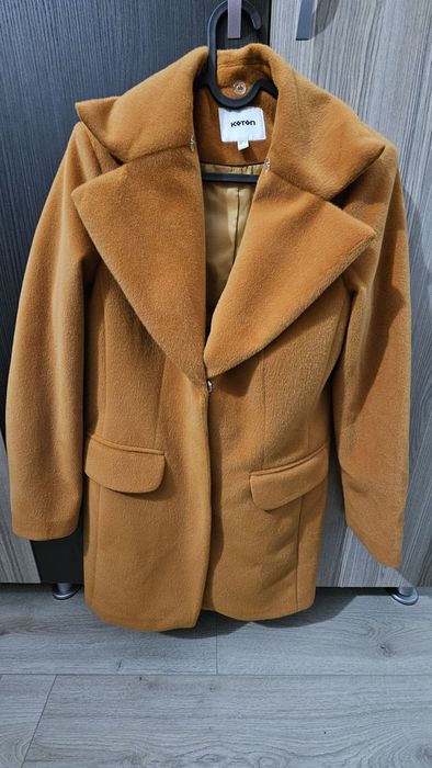 Palton Koton, muștar, M