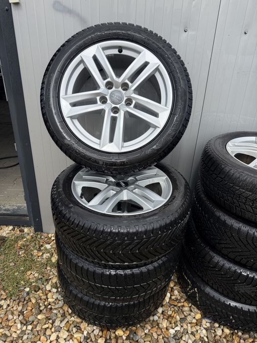 Jante aliaj Audi R17 5x112 cu anvelope iarnă 225/50 R17