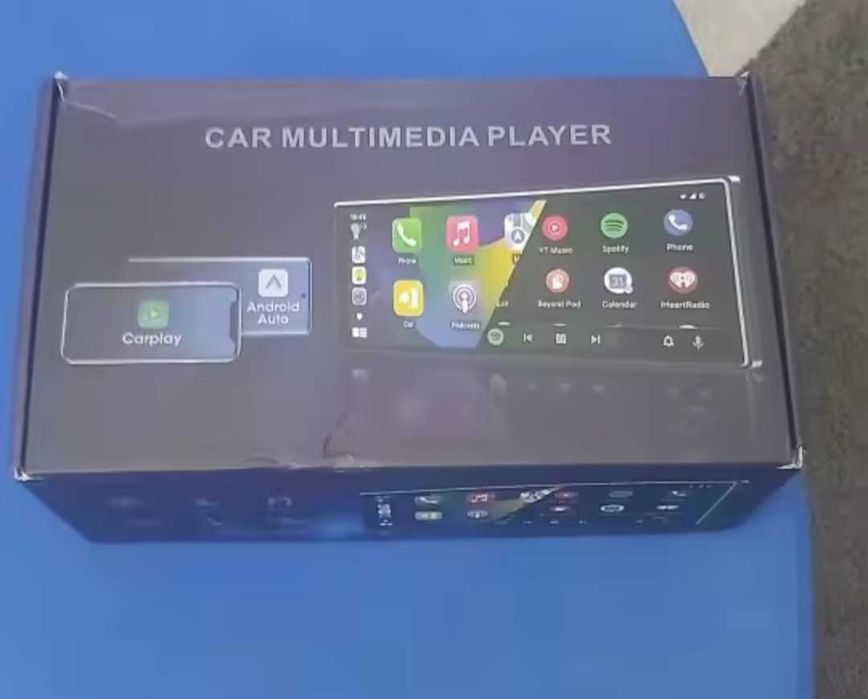 11.26" Смарт Монитор за Кола – 4K, CarPlay, Android Auto & Камера за задно виждане